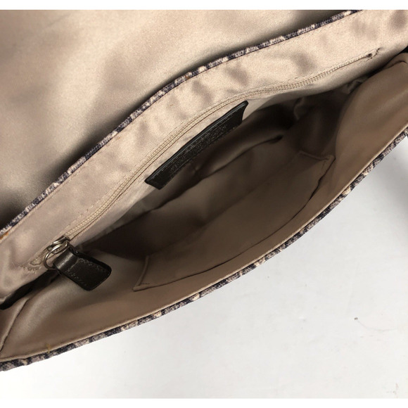 NWOT COACH Taylor Snake Print Flap Gunmetal Trim Crossbody Hand Bag F26036 - Picture 14 of 16